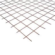 Bouwstaalmat roest 3x2 m 100x100x8 mm - Bouwvoordeel