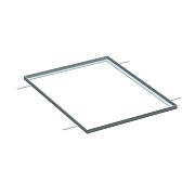 Matomranding verzinkt hoekstaal met ankers (25x25x2) 810x510 mm - Bouwvoordeel