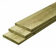 HV Geimpregneerde Tuinplank NE 18x145x5100 mm FSC - Bouwvoordeel