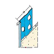 Stucstop profiel 3mm verzinkt L=3000mm (1236H) - Bouwvoordeel