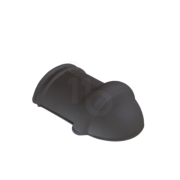 Monier Halfronde Hoekkeperbeginvorst blauw gesmoord - Bouwvoordeel