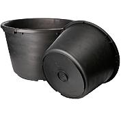 Speciekuip Gripline-D 40 liter zwart – 283953 | kopen bij Bouwvoordeel