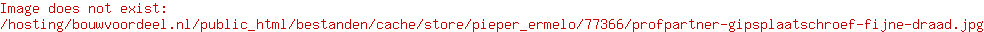 Profpartner Gipsplaatschroef fijne draad 3.5x25 mm - 246310