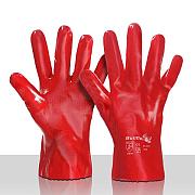 Handschoen PVC Rood 27cmMaat 10,5