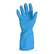 Huishoud Handschoen Latex Blauw Xl