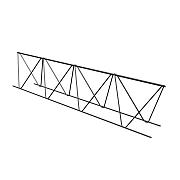 Supportliggers 2 m x 50mm - Bouwvoordeel