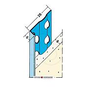 Stucstop profiel 6mm verzinkt L=2600mm (1216H) - Bouwvoordeel