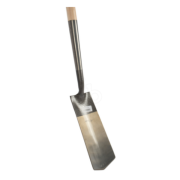 Talen Tools Draineerspade essenhouten steel 76 cm - Bouwvoordeel