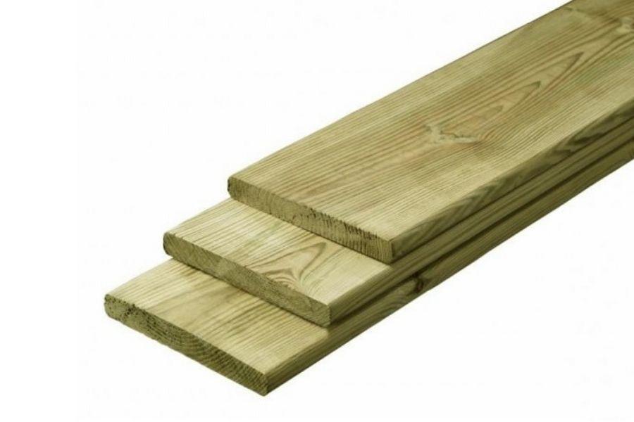 Geïmpregneerde tuinplanken