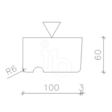 Betonlatei voorgespannen 60-serie 2000x100x60 mm - Bouwvoordeel
