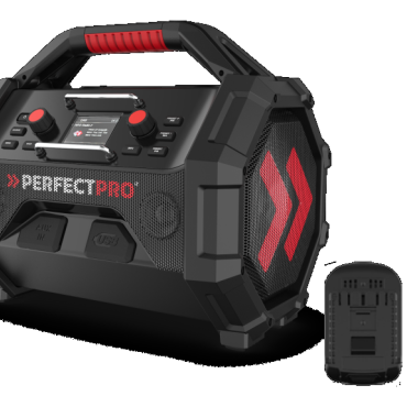 Perfectpro Rocktagon 18V Radio - Bouwvoordeel
