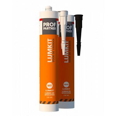 ProfPartner Lijmkit 290 ml zwart - Bouwvoordeel