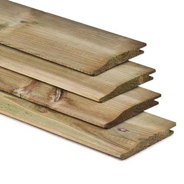 Geimpregneerd Rabat NE 18x145x3600 mm FSC - Bouwvoordeel
