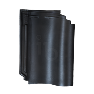 Monier Dakpan OVH 206 zwart glazura - Bouwvoordeel