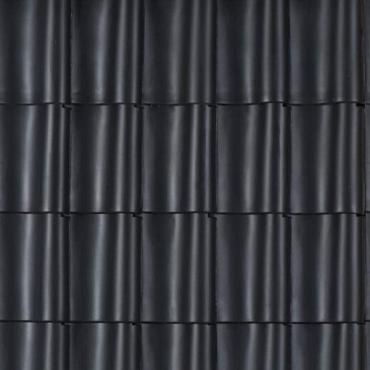 Monier Dakpan OVH 206 zwart glazura - Bouwvoordeel