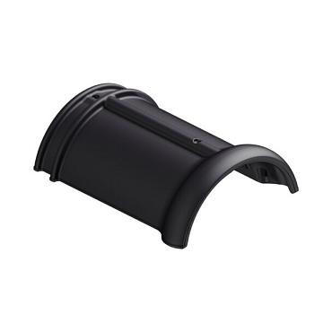 Monier Grafietgrijs halfronde vorst type Plus