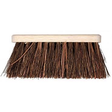 Talen Tools Bezem 28 cm met natuurvezel haren - Bouwvoordeel