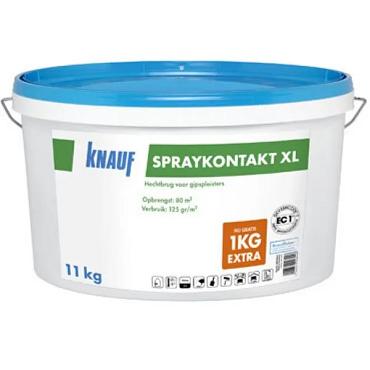 Knauf Spraykontakt XL 10 kg + 1 kg gratis - Bouwvoordeel