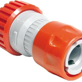 Talen Tools Snelkoppeling met stop en slanghouder diam 18-23 mm - Bouwvoordeel