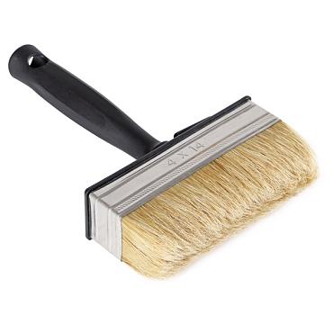 CP Blokwitter 4x14 cm wit varkenshaar - Bouwvoordeel