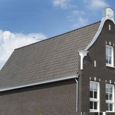 Monier Dakpan OVH 206 blauw gesmoord - Bouwvoordeel