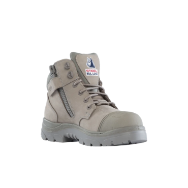 Steel Blue Parkes Zip schoen composite hoog granite S3  40 - Bouwvoordeel