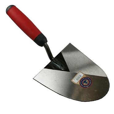 Melkmeisje metseltroffel 180 mm Arnhems model met softgrip rechts – 163762 | kopen bij Bouwvoordeel