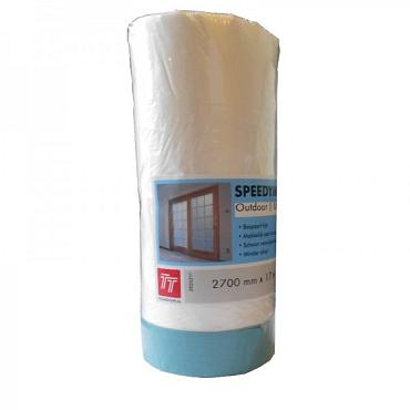 SpeedyMask Outdoor UV 2700 mm x 17 m | kopen bij Bouwvoordeel