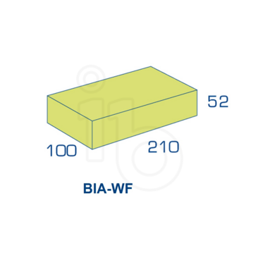 BIA Grindbetonsteen VW WF 210x100x52 mm grijs - Bouwvoordeel