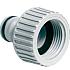 Talen Tools Kraannippel met inwendige draad 1/2 inch PVC - Bouwvoordeel