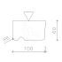 Betonlatei voorgespannen 60-serie 3000x100x60mm - Bouwvoordeel