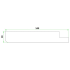 MDF plint gegrond 18x140x4880mm  - Bouwvoordeel