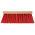 Talen Tools Bezem 28 cm met rode synthetische haren - Bouwvoordeel