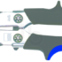 ERDI Blikschaar universeel hefboomoverbrenging links 260 mm - 556878 - Bouwvoordeel