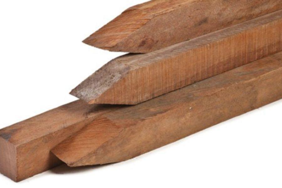 Hardhout palen
