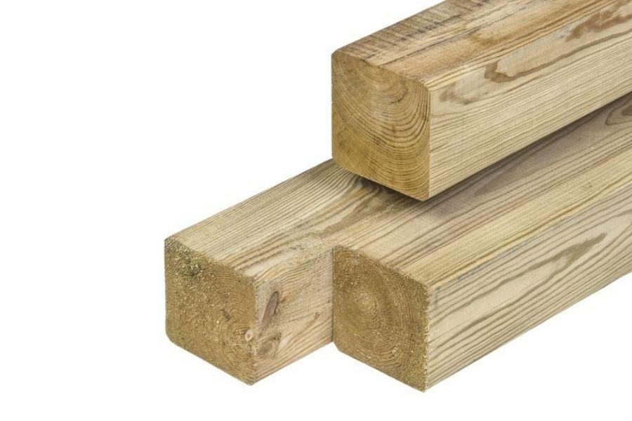 Geïmpregneerde palen